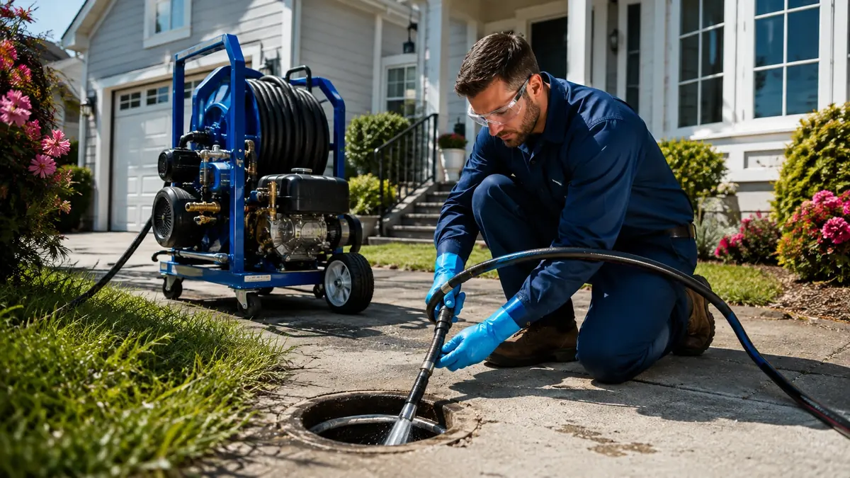 Residential Hydro Jet Drain Cleaning in El Segundo